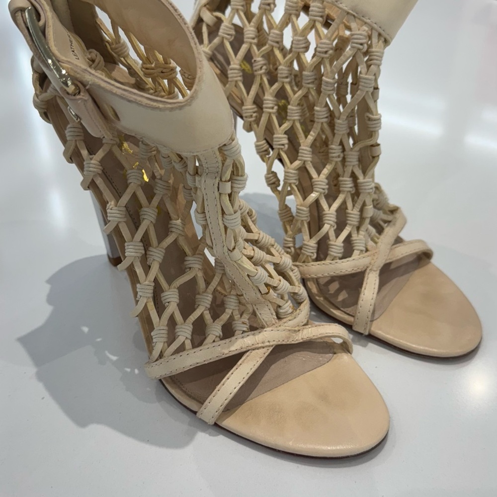 LAMB Faith leather booties